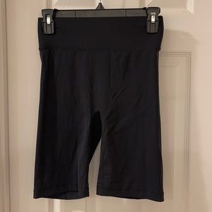All Access 9” Black Biker Shorts